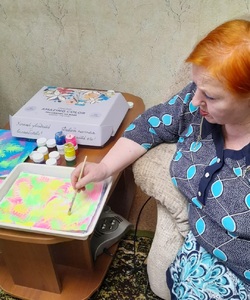 Рисование на воде 1