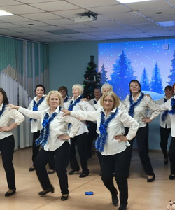 Новогодний концерт в КЦСОН 1