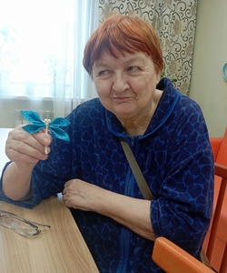 Стрекоза из фоамирана 2